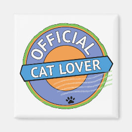 Íman Amante Oficial de Gatos