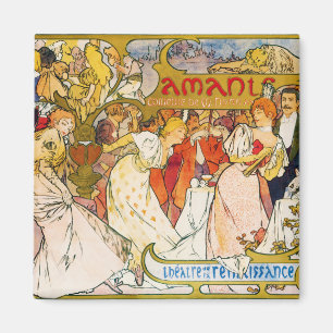 Íman Amantes, Alphonse Mucha