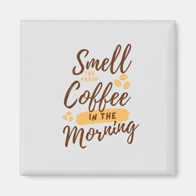 Íman Amantes De Café Todos Os Dias (Frente)