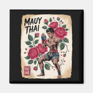 Íman Amantes de Muay Thai Artes Marciais Kick Boxing MM