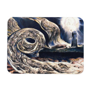 Íman Amantes de William Blake Redemoinho ilustra o Infe