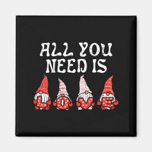 Íman Amar Gnomos Nórdicos Cute Dia dos Namorados Tomte 