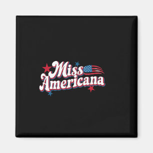 Íman Amare Box América 4 de julho Miss Retro Americana