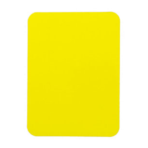 Íman Amarelo Brilhante #FFF3000, Amarelo Banana