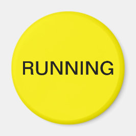 Íman amarelo de máquina de lavar louça