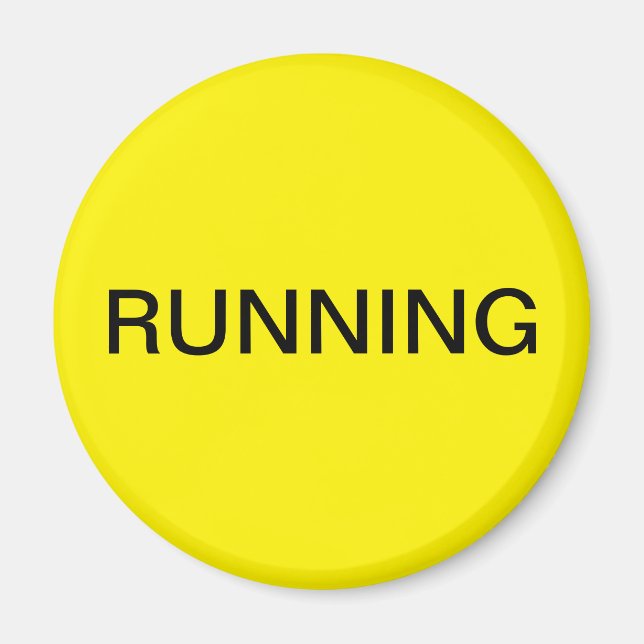 Íman amarelo de máquina de lavar louça (Frente)