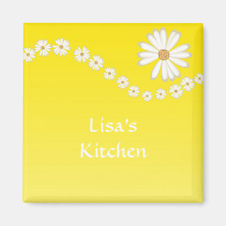 Íman Amarelo e margarida