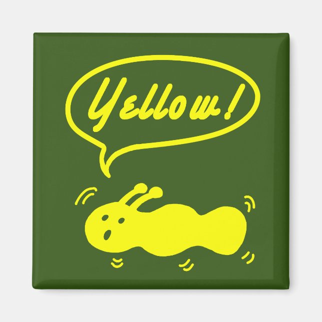 Íman Amarelo! Ímã (Frente)