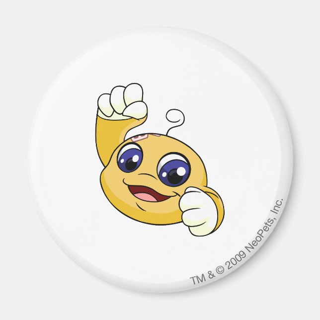 Íman Amarelo Kiko (Frente)