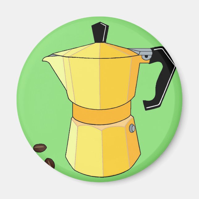 Íman Amarelo Rainbow Espresso (Frente)