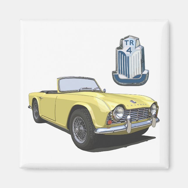 Íman Amarelo TR4 (Frente)