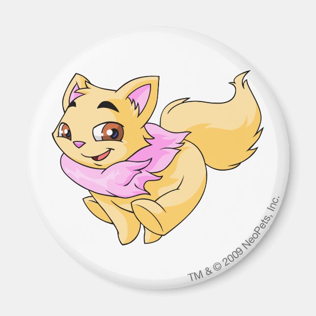 Íman Amarelo Wocky (Frente)