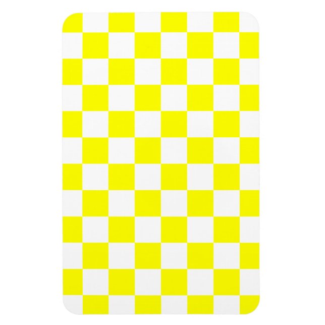 Íman Amarelo Xadrez (Vertical)
