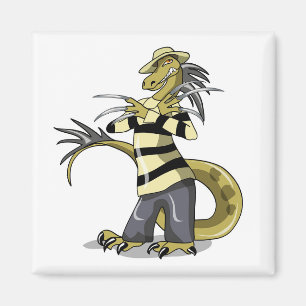Íman Amargasaurus Sendo Freddy Krueger.