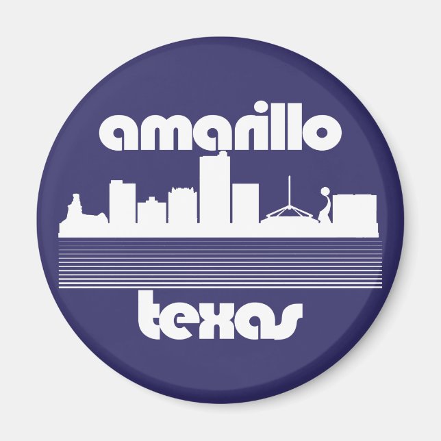 Íman Amarillo Texas (Frente)
