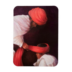 Íman Amarrando um turbante 2010