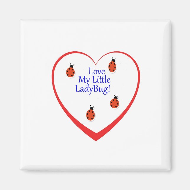 Íman Ambers Lady Bug Magnet (Frente)