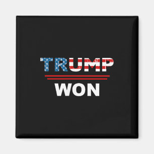 Íman (ambos os lados) Engraçado Trump ganhou Mães de li