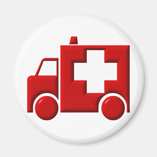 Íman Ambulância / EMT (Frente)