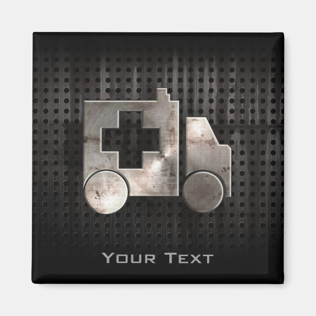 Íman Ambulância resistente (Frente)