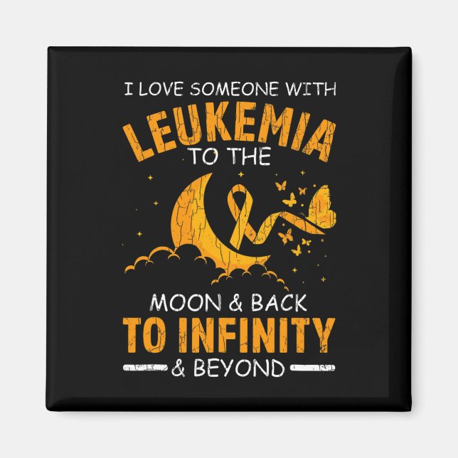 Íman Ame Alguém Com Leucemia Feliz Pulseira de Conscien (Frente)