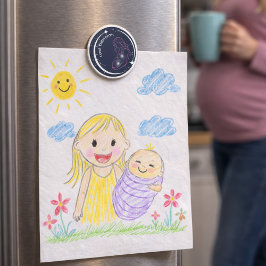 Íman Ame Ambos Pró-Vida Mãe Bebê Inspirador