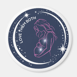 Íman Ame Ambos Pro-Vida Mãe Bebê Inspirador