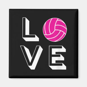 Íman Ame Garotas de Voleibol Gráfico de Presente de Ani