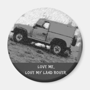 Íman Ame-me. Ame meu Land Rover.