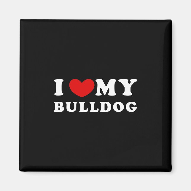 Íman Ame Meu Buldogue (Frente)