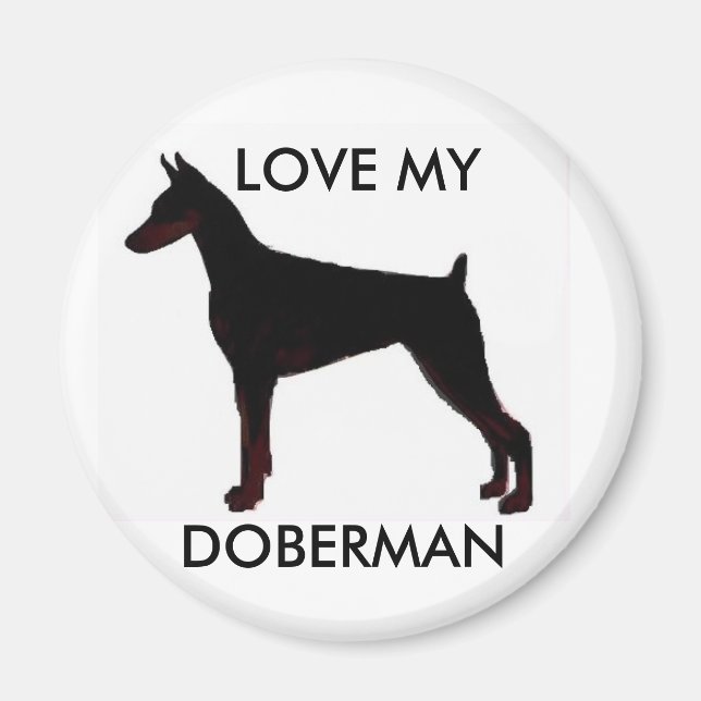 ÍMAN AME MEU, DOBERMAN (Frente)