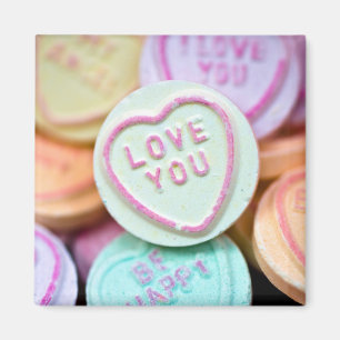 Íman "Ame-o" ímã dos doces do coração do amor