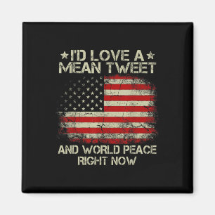 Íman Ame O Tweet Médio E A Paz Mundial Agora