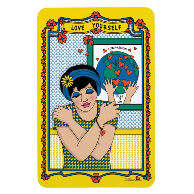 Íman Ame-se_B_4x6 Frigorator Magnet (Vertical)