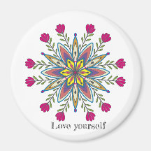Ame-se Mandala Flowers