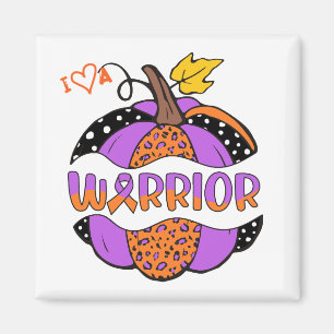Íman Ame uma Pumpkin Guerreira - Roxo