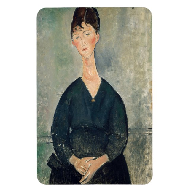 Íman Amedeo Modigliani - Cantor de café (Vertical)