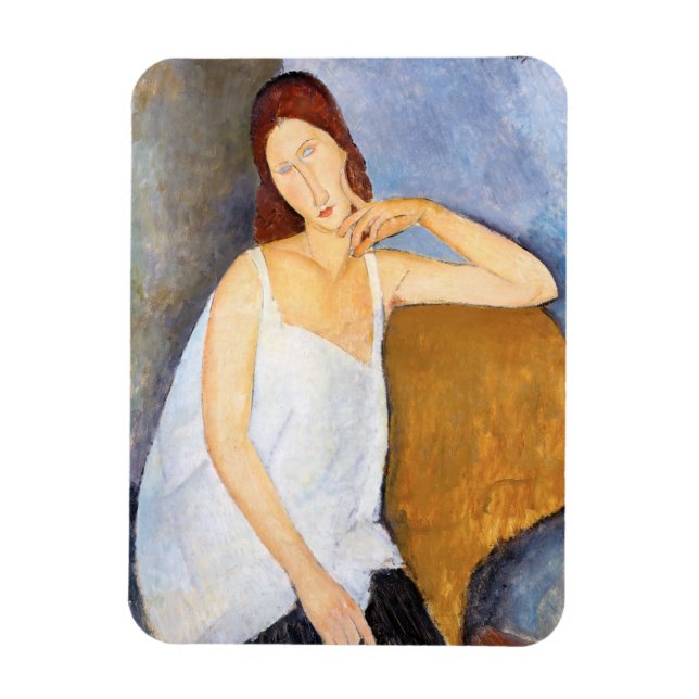Íman Amedeo Modigliani - Jeanne Hebuterne (Vertical)