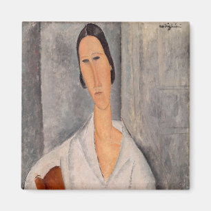 Íman Amedeo Modigliani - Madame Hanka Zborowska Lening