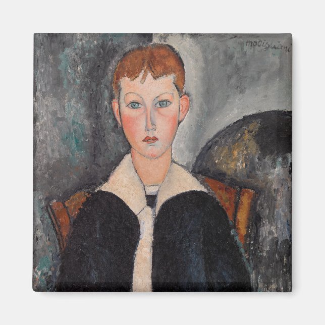 Íman Amedeo Modigliani - Menino de um Terno de Marinhei (Frente)