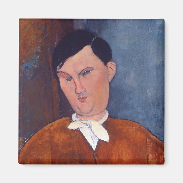 Íman Amedeo Modigliani - Monsieur Deleu (Frente)