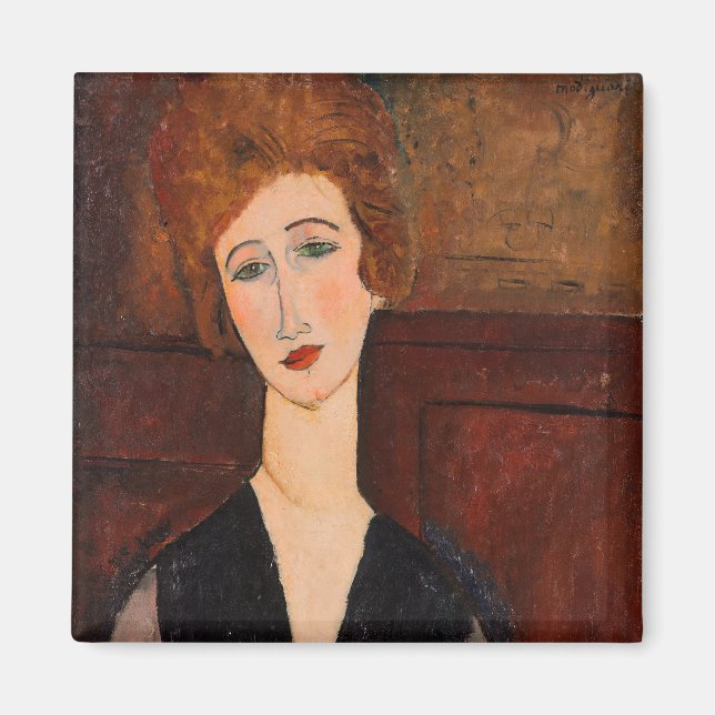Íman Amedeo Modigliani - Retrato de uma Mulher (Frente)