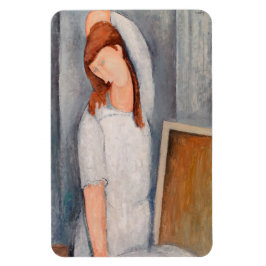 Íman Amedeo Modigliani - Retrato Jeanne Hebuterne #1