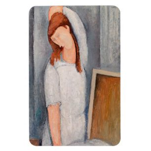 Íman Amedeo Modigliani - Retrato Jeanne Hebuterne #1