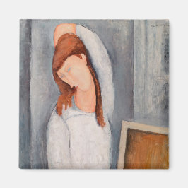 Íman Amedeo Modigliani - Retrato Jeanne Hebuterne #1