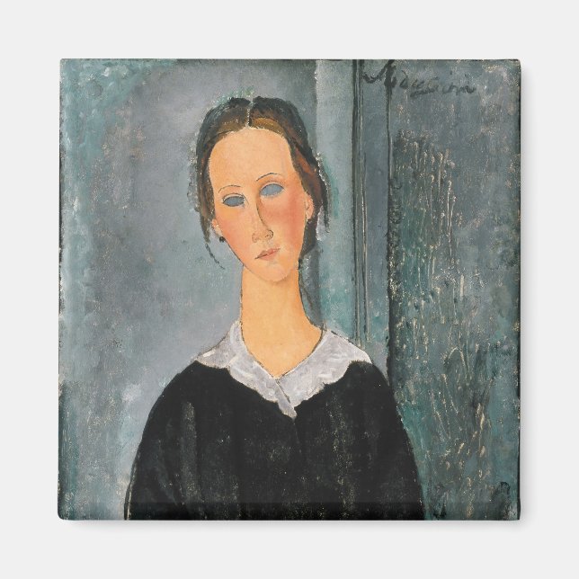 Íman Amedeo Modigliani - Servant Girl (Frente)