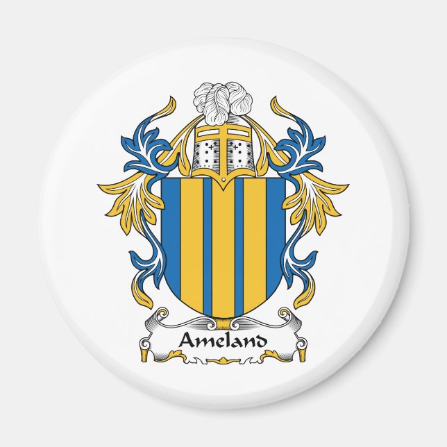 Íman Ameland Family Crest (Frente)