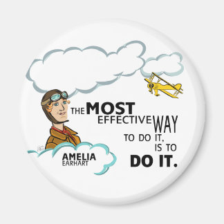 Íman Amelia Earhart é a maneira mais eficaz de fazer is