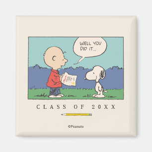 Íman Amendoins Charlie Brown Snoopy Bem Você Fez Isso G