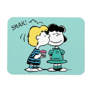 Íman Amendoins DIA DE OS NAMORADOS Lucy & Schroeder
